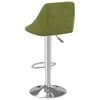 vidaXL Bar Stool Set of 2 Light Green