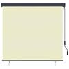 vidaXL Roller Shade Cream Polyester, Aluminum, Steel 63.0 x 98.4 in