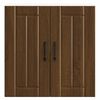 vidaXL Kitchen Wall Cabinet Brown Oak Engineered Wood