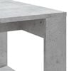 vidaXL Coffee Table Concrete Grey Engineered Wood Medium Durable