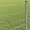 vidaXL Field Fence Gray 2.6'x 32.8'Steel