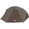 vidaXL Fishing Tent with Roof Brown 514 x 465 x 187 cm Polyester