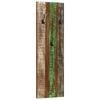 vidaXL Coat Rack Multicolor Solid reclaimed wood, powder-coated steel