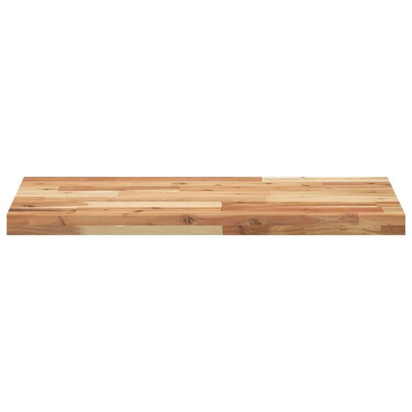 vidaXL Floating Shelf 39.4x15.7x1.6" Oil Finished Solid Wood Acacia
