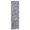 vidaXL Insect Curtain Silver 22.0x78.7" Chenille