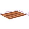 vidaXL Table Top Honey brown Solid acacia wood Standard Sturdy