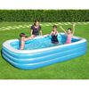 Bestway Swimming Pool Blue and White Vinyl 120.1x72.0x22.0 in Durable