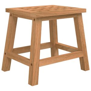 vidaXL Step Stool 11.4"x8.9"x10" Solid Wood Walnut