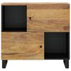 vidaXL Sideboard Honey Brown Solid Mango Wood, Iron Medium Sideboard