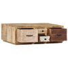 vidaXL Coffee Table Multicolor Solid Mango Wood