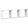 vidaXL Wall Cabinet White Engineered wood Medium Wall Cabinet