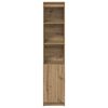 vidaXL Highboard Artisan oak Engineered wood Tall Tall Highboard