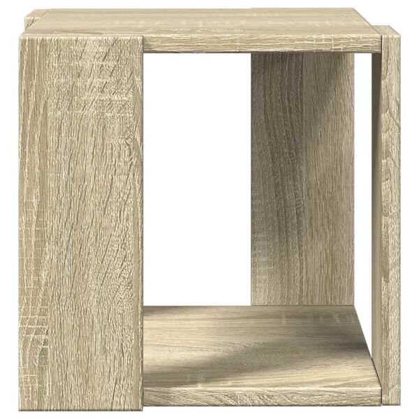 vidaXL Coffee Table Sonoma Oak Engineered Wood Small Coffee Table