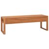 vidaXL TV Cabinet Natural Teak Solid teak wood, plywood Medium