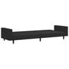 vidaXL Sofa Set Black Velvet Large