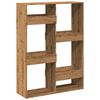 vidaXL Bookcase Artisan Oak Engineered Wood Large Artisan Oak Bookcase
