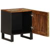 vidaXL Bedside Cabinet Set of 2 Multicoloured