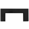 vidaXL Cabinet Handle Set of 10 Black Stainless Steel Medium Durable