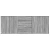 vidaXL Sideboard Grey sonoma Engineered wood Standard Sideboard