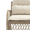 vidaXL Patio Sofa Set Beige