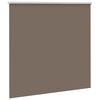 vidaXL Roller Blind Coffee 100% Polyester 63 x 59 in Height-Adjustable