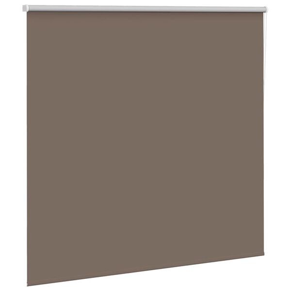 vidaXL Roller Blind Coffee 100% Polyester 63 x 59 in Height-Adjustable