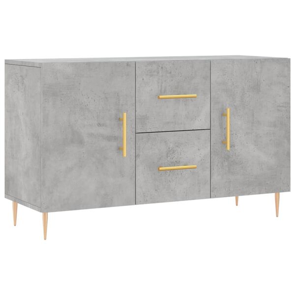 vidaXL Sideboard Sideboard Rectangular Modern Buffet 2 Doors