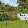 vidaXL Outdoor Swing Set Multicolor Painted steel, polyethylene Standard