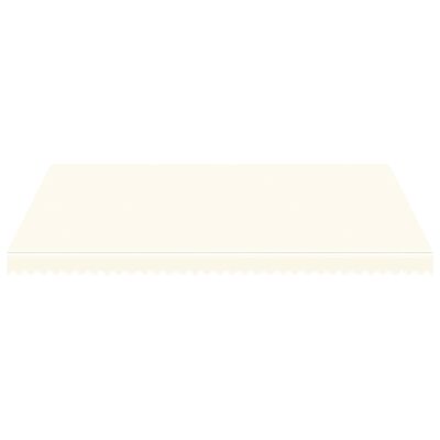 vidaXL Awning Top Sunshade Canvas Cream 177.2"x118.1"