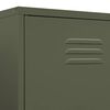 vidaXL Wardrobe Olive Green 35.4"x19.7"x70.9" Steel