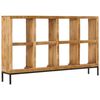 vidaXL Sideboard Natural wood grain Solid mango wood 63.0x9.8x37.4 in