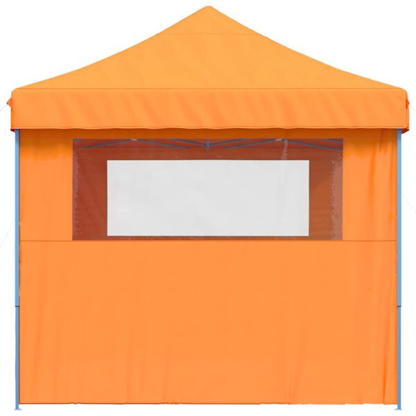 vidaXL Party Tent Orange Oxford fabric with PVC coating Large