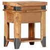 vidaXL Bedside Cabinet Natural Wood Solid Acacia wood