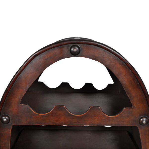 vidaXL Wine Rack Brown Wood