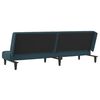 vidaXL Sofa Bed Dark Grey Velvet (100% polyester), wood, foam Medium