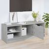 vidaXL TV Stand Concrete Gray 40.2"x14"x14.4" Engineered Wood