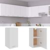 vidaXL Hanging Cabinet White Engineered Wood Small Hanging Cabinet