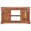 vidaXL Sideboard Honey Brown Solid Acacia Wood 53.1x13.8x29.5 in