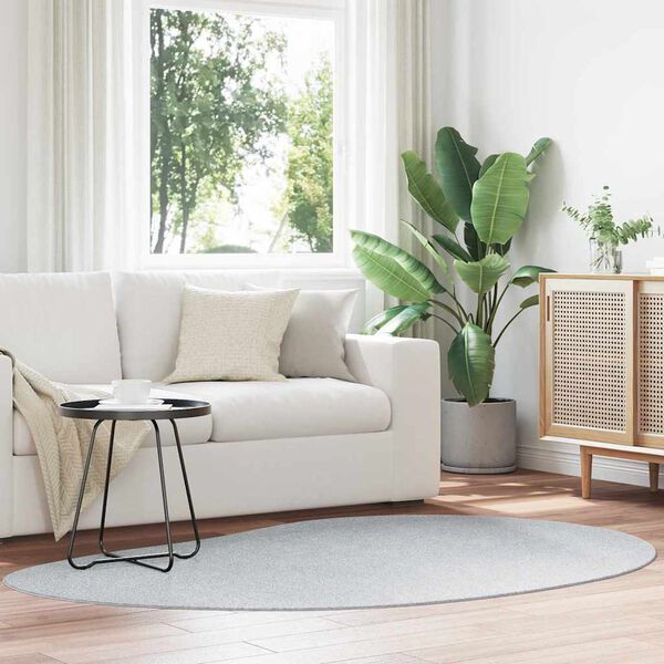 vidaXL Carpet Folding Grey 55.12 x 78.74 in Polyester