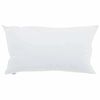 vidaXL Pillow with Pillow White 15.75 x 31.50 in Cotton
