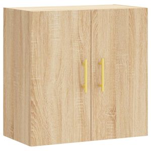 vidaXL Wall Cabinet Sonoma Oak Engineered Wood 23.6in x 12.2in x 23.6in