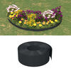 vidaXL Garden Edgings 3 pcs Black 32.8' 7.9" Polyethylene