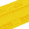 vidaXL Cable Protector Ramps 2 pcs 38.8 " Yellow