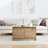 vidaXL Coffee Table Artisan oak Engineered wood