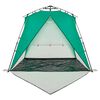 vidaXL Beach Tent 4-Person Sea Green Quick Release Waterproof