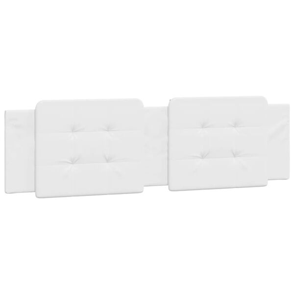 vidaXL Headboard Cushion White
