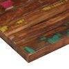 vidaXL Table Top 27.6"x27.6"x1.5" Square Solid Wood Reclaimed
