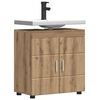 vidaXL Bathroom Cabinet Set TULUM Artisan Oak 23.62 x 13.39 x 24.80 in