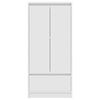 vidaXL Cabinet White Engineered wood Tall Cabinet Rectangular