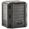 vidaXL Composter Black 100% PP Large Composter Bin Square Modern